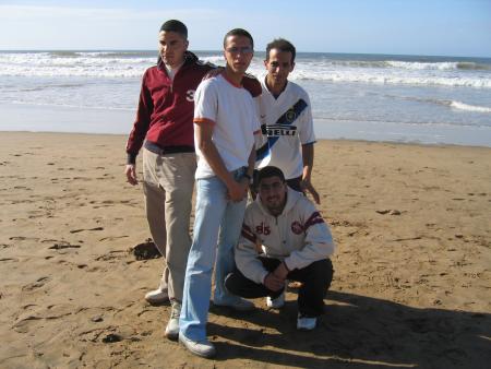 avec les amis à AGLOU